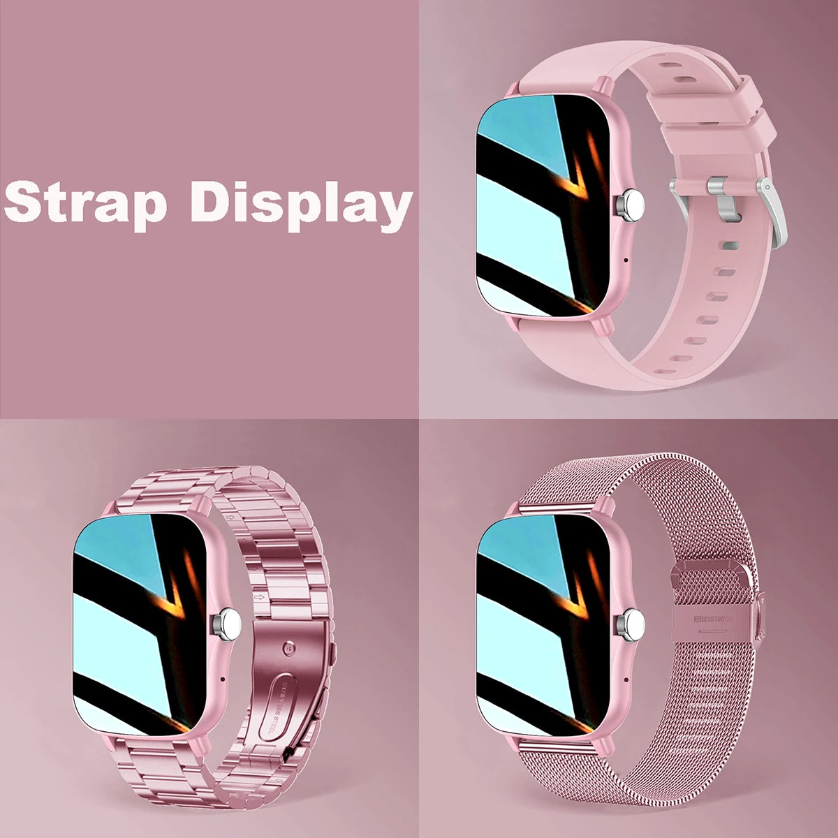 Relógio smartwatch inteligente  feminino e masculino smartwatch toque chamada, música, fitness; smartwatch para android e ios.